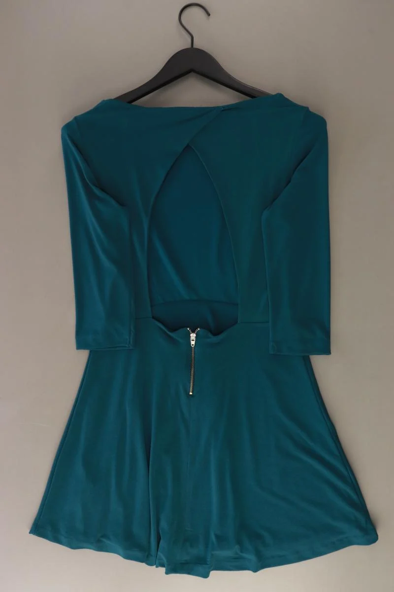 Mango Midikleid Gr. S 3/4 Ärmel blau aus Polyester