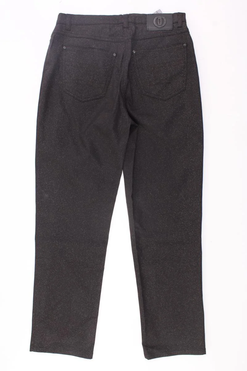 Laurèl Hose Gr. 38 mit Glitzer Vintage braun aus Baumwolle