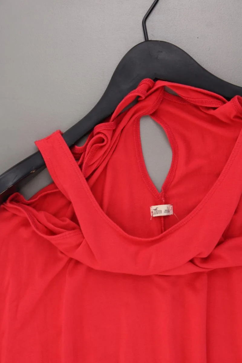 Hollister Jerseykleid Gr. S Träger rot