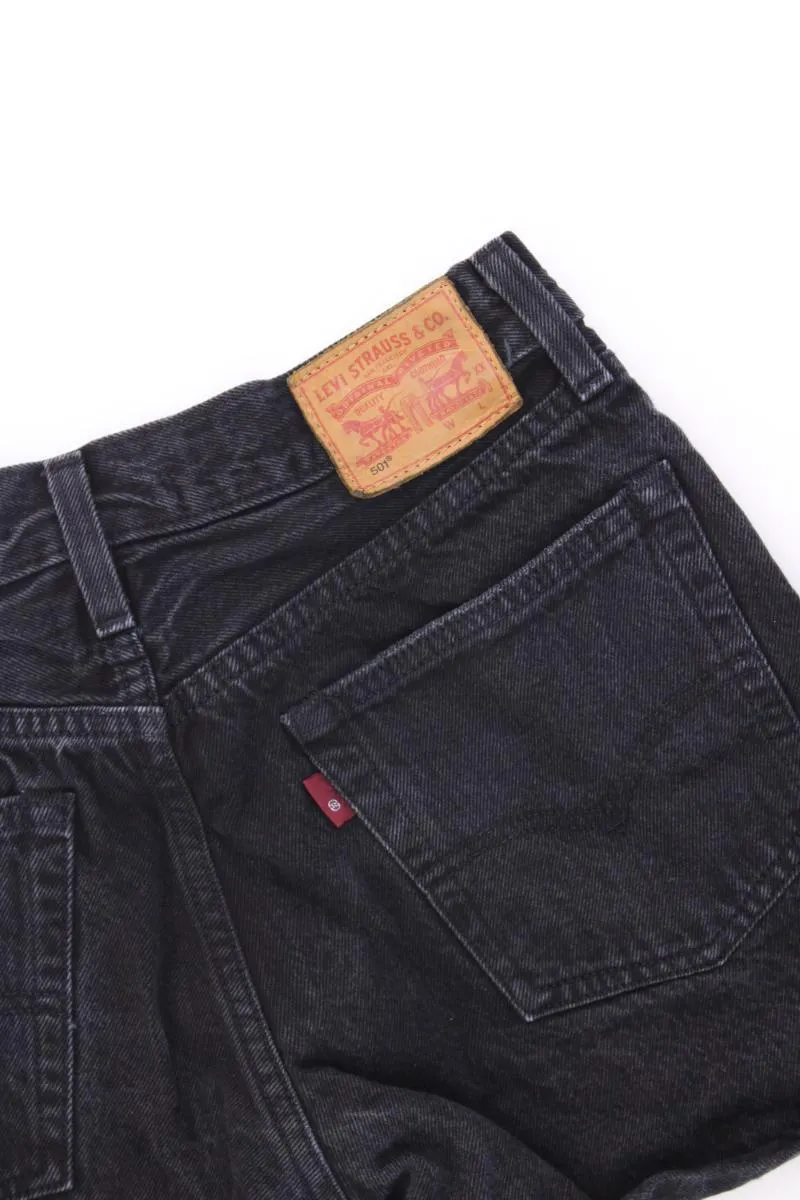 Levi's Jeansshorts Gr. W26 grau aus Baumwolle