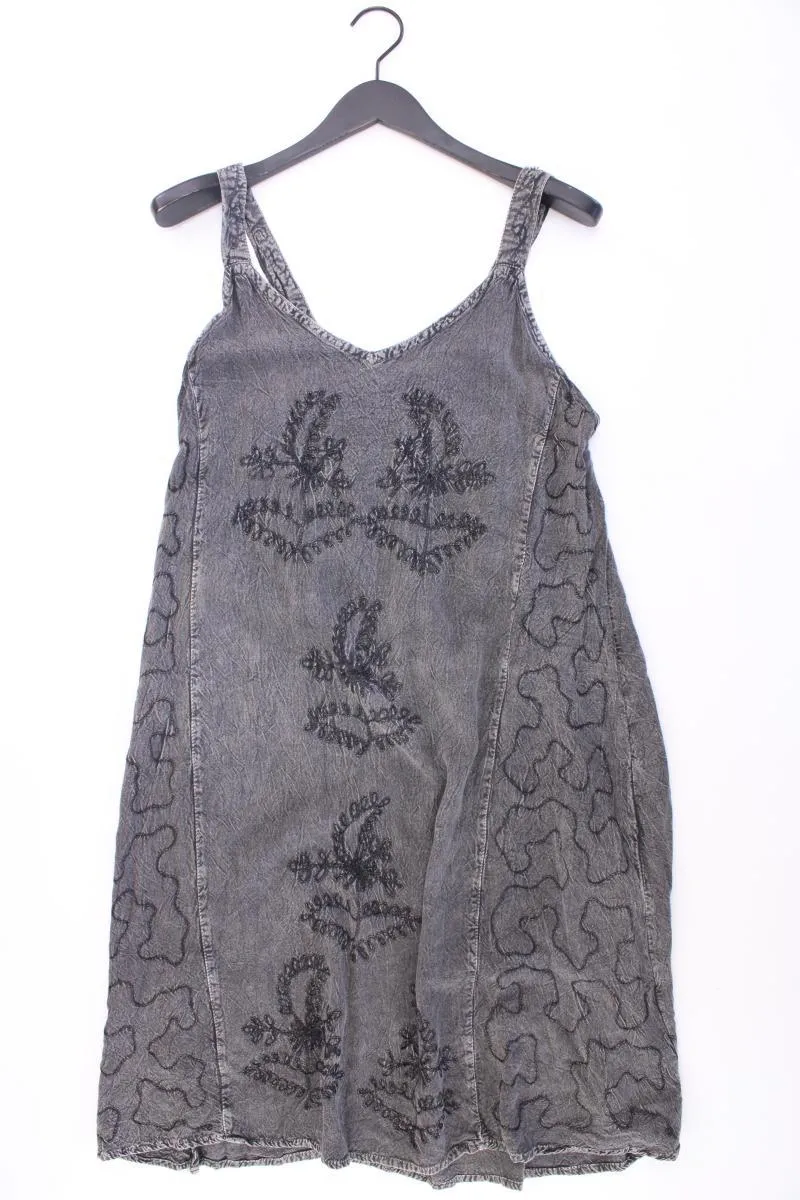 Trägerkleid Gr. OneSize grau aus Viskose