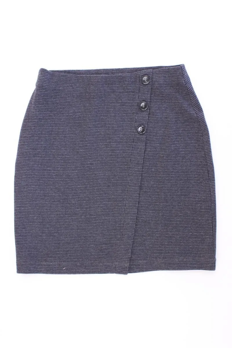 Esprit Stretchrock Gr. 36 hahnentritt grau aus Polyester