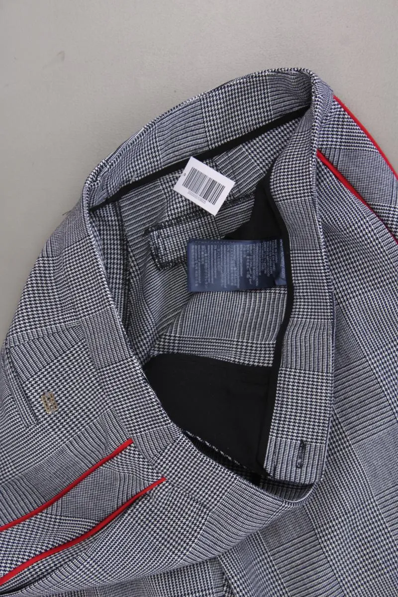 Tommy Hilfiger Stoffhose Gr. 38 hahnentritt grau aus Polyester
