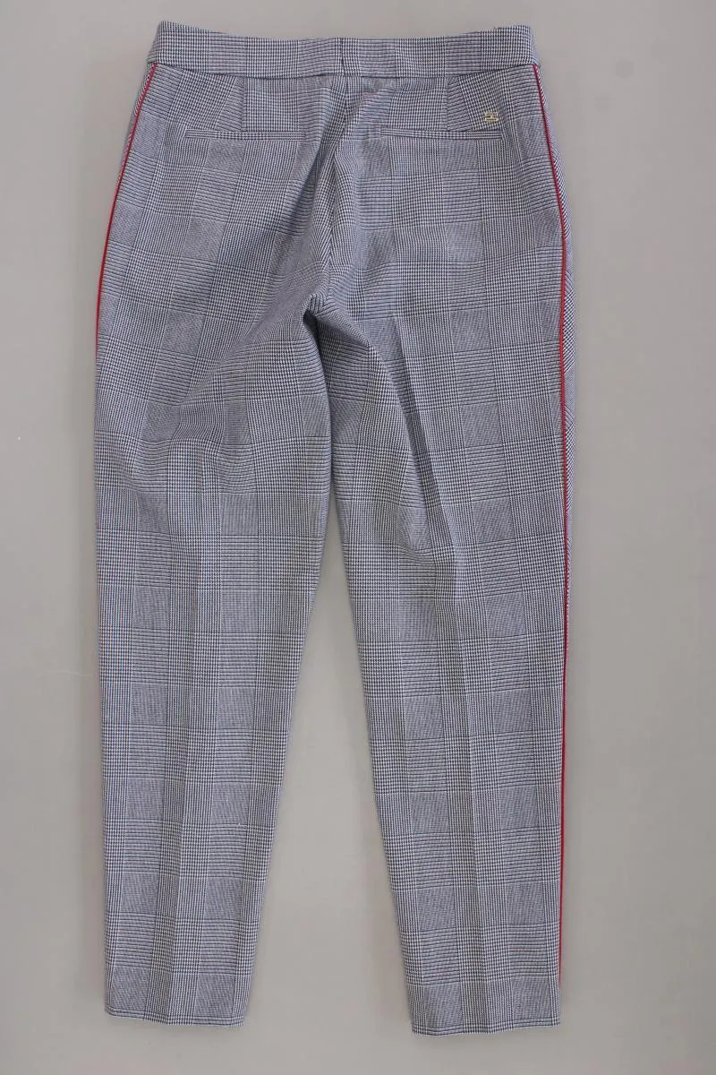 Tommy Hilfiger Stoffhose Gr. 38 hahnentritt grau aus Polyester
