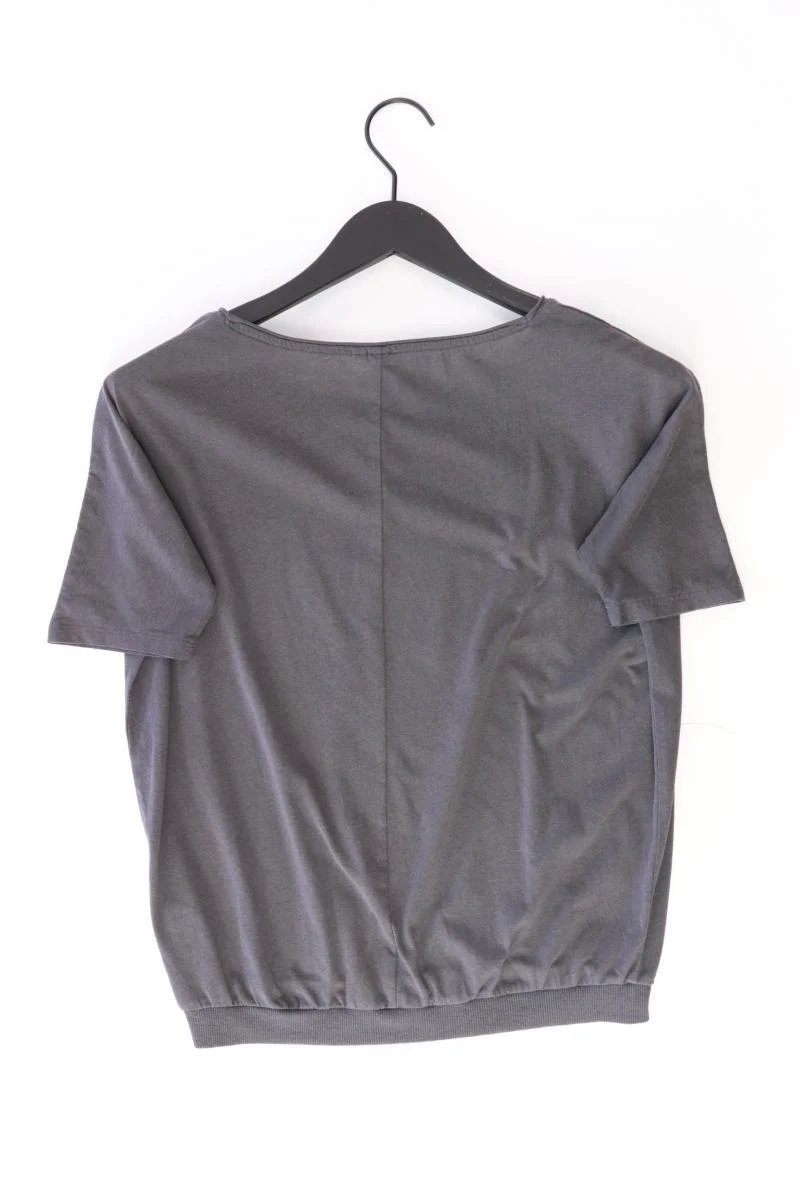 QS by s.Oliver T-Shirt Gr. XS Kurzarm grau aus Baumwolle