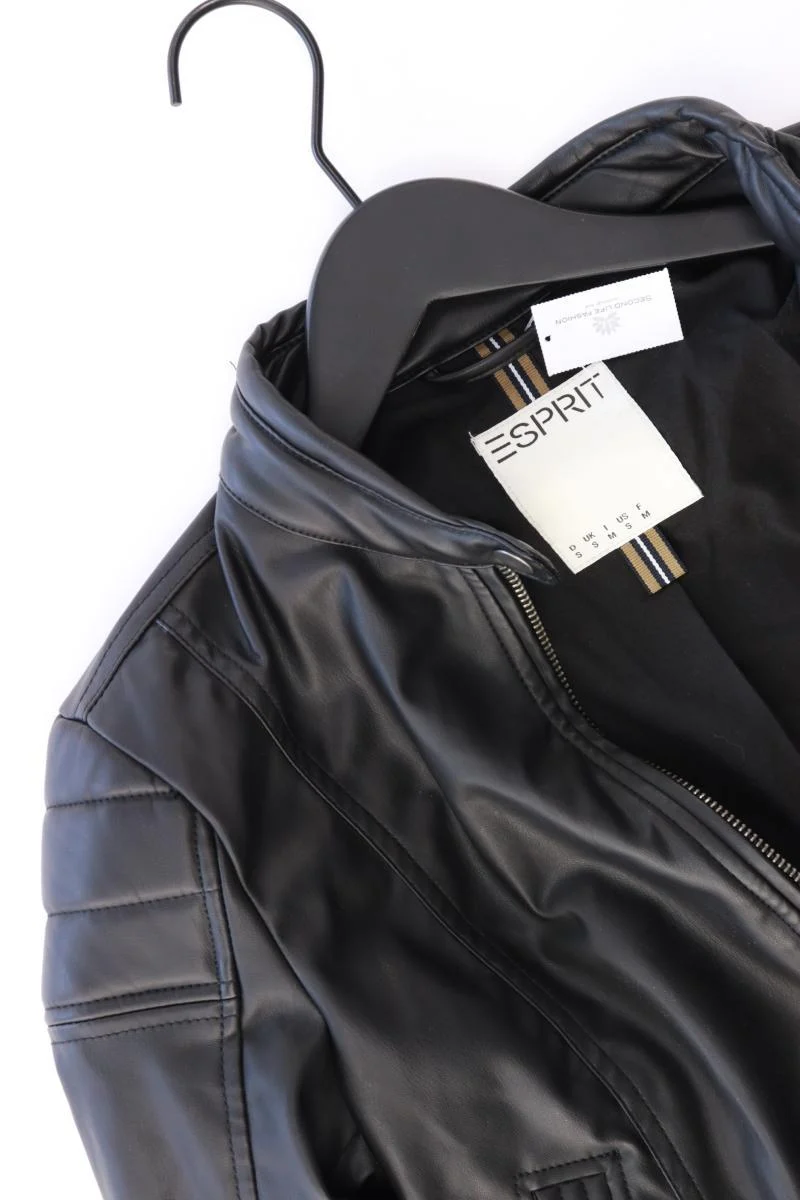 Esprit Kunstlederjacke Gr. S neuwertig schwarz