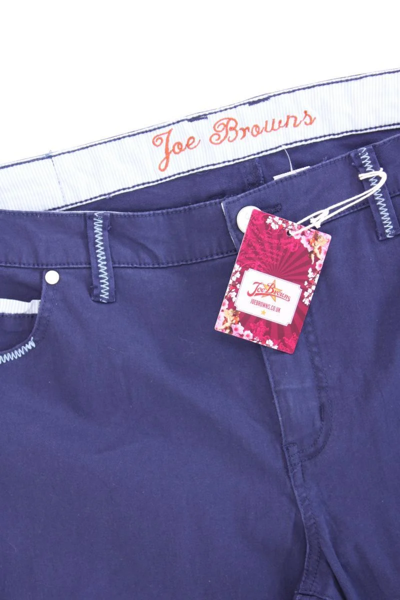 Joe Browns 7/8 Hose Gr. 50 neu mit Etikett blau aus Baumwolle