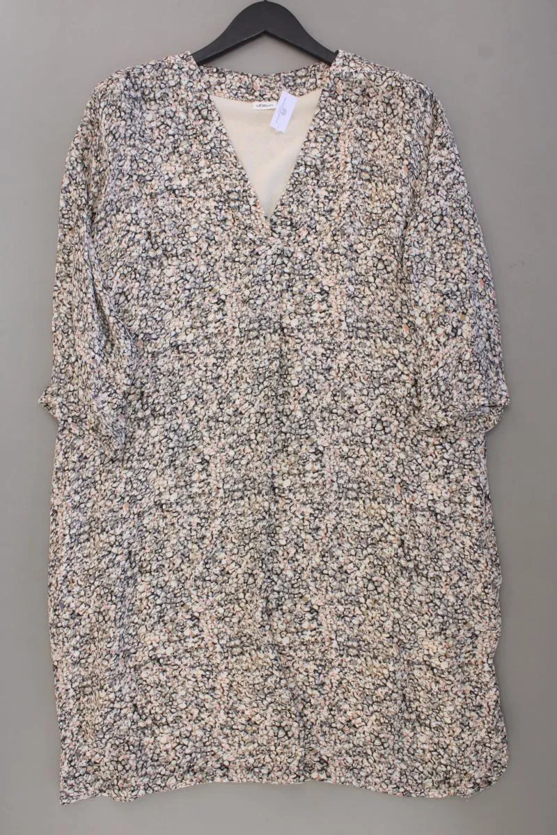 s.Oliver Midikleid Gr. 48 3/4 Ärmel mehrfarbig
