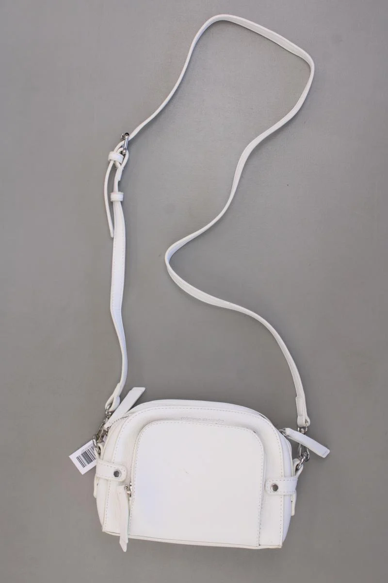 Collezione Alessandro Umhängetasche creme aus Polyurethan
