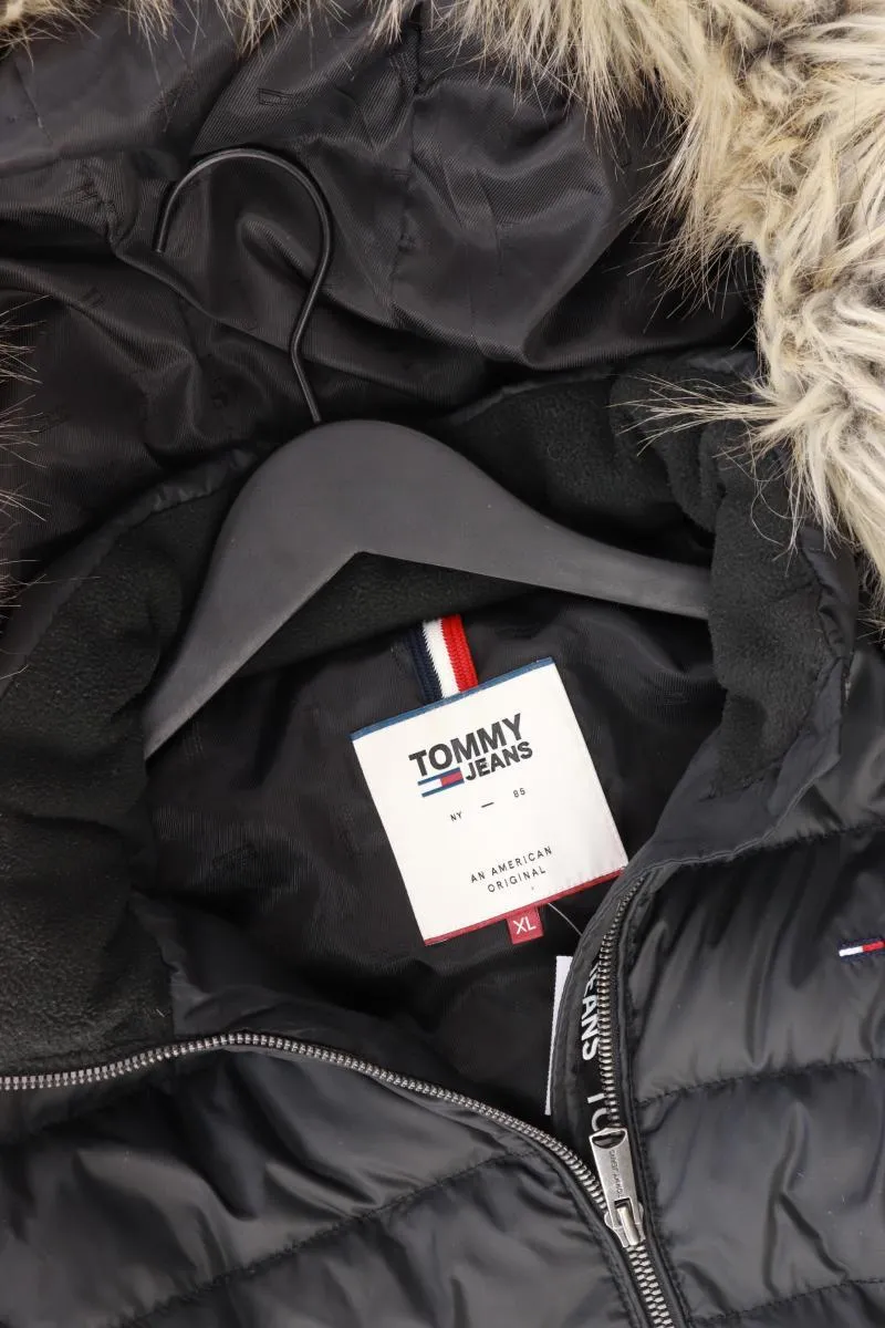 Tommy Jeans Daunenjacke Gr. XL schwarz aus Polyester