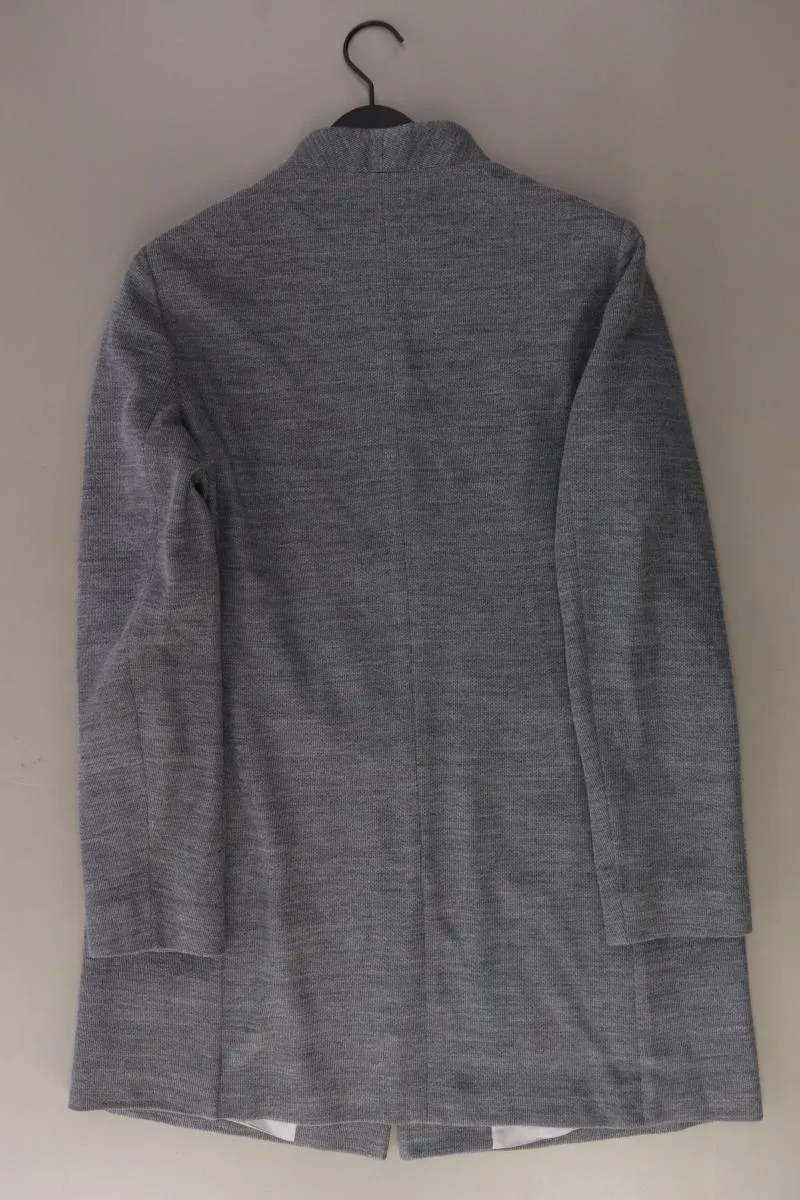 Bogner Wollmantel Gr. 44 grau aus Schurwolle