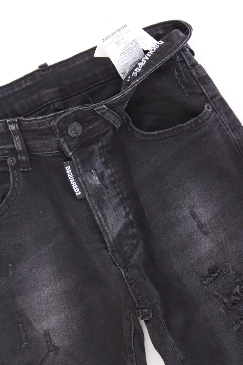 Dsquared2 Skinny Jeans für Herren Gr. 42 grau aus Baumwolle