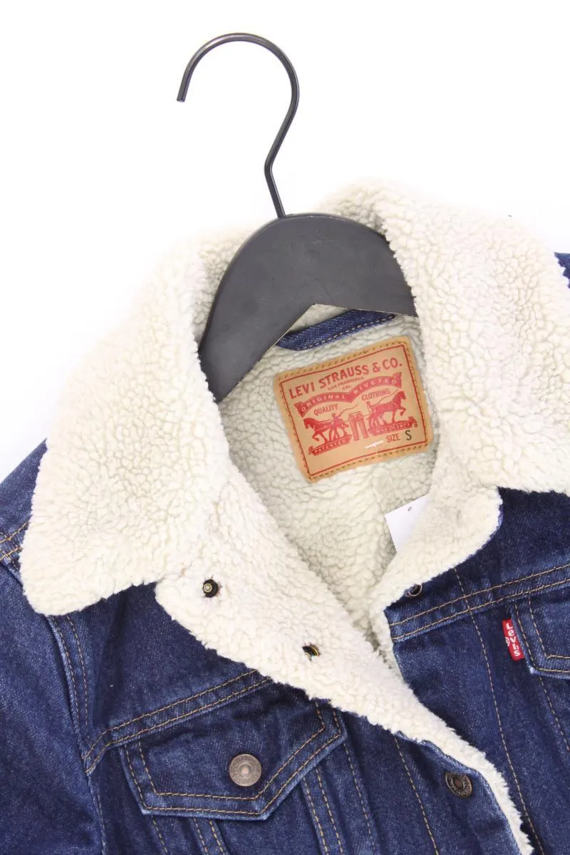 Levi's Gefütterte Jeansjacke Gr. S blau aus Baumwolle