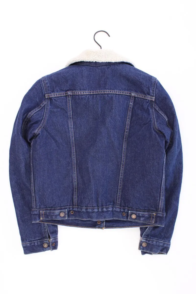 Levi's Gefütterte Jeansjacke Gr. S blau aus Baumwolle