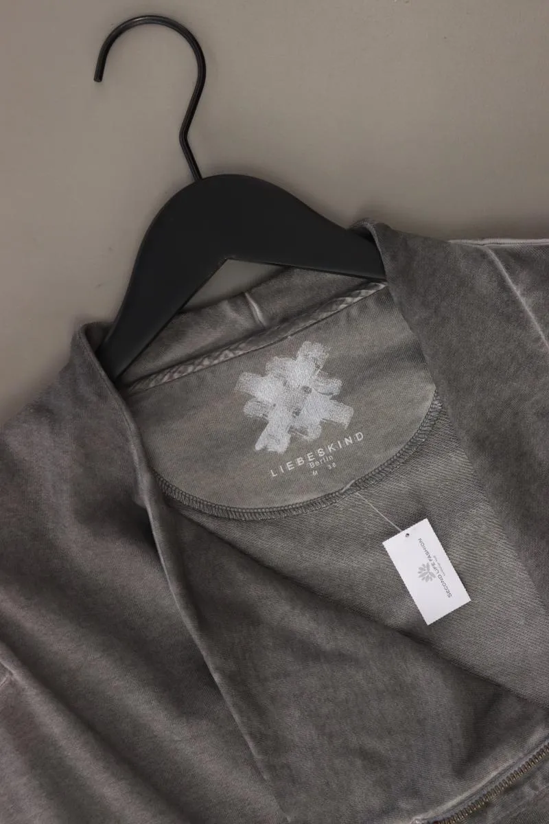 Liebeskind Berlin Übergangsjacke Gr. 38 grau aus Baumwolle