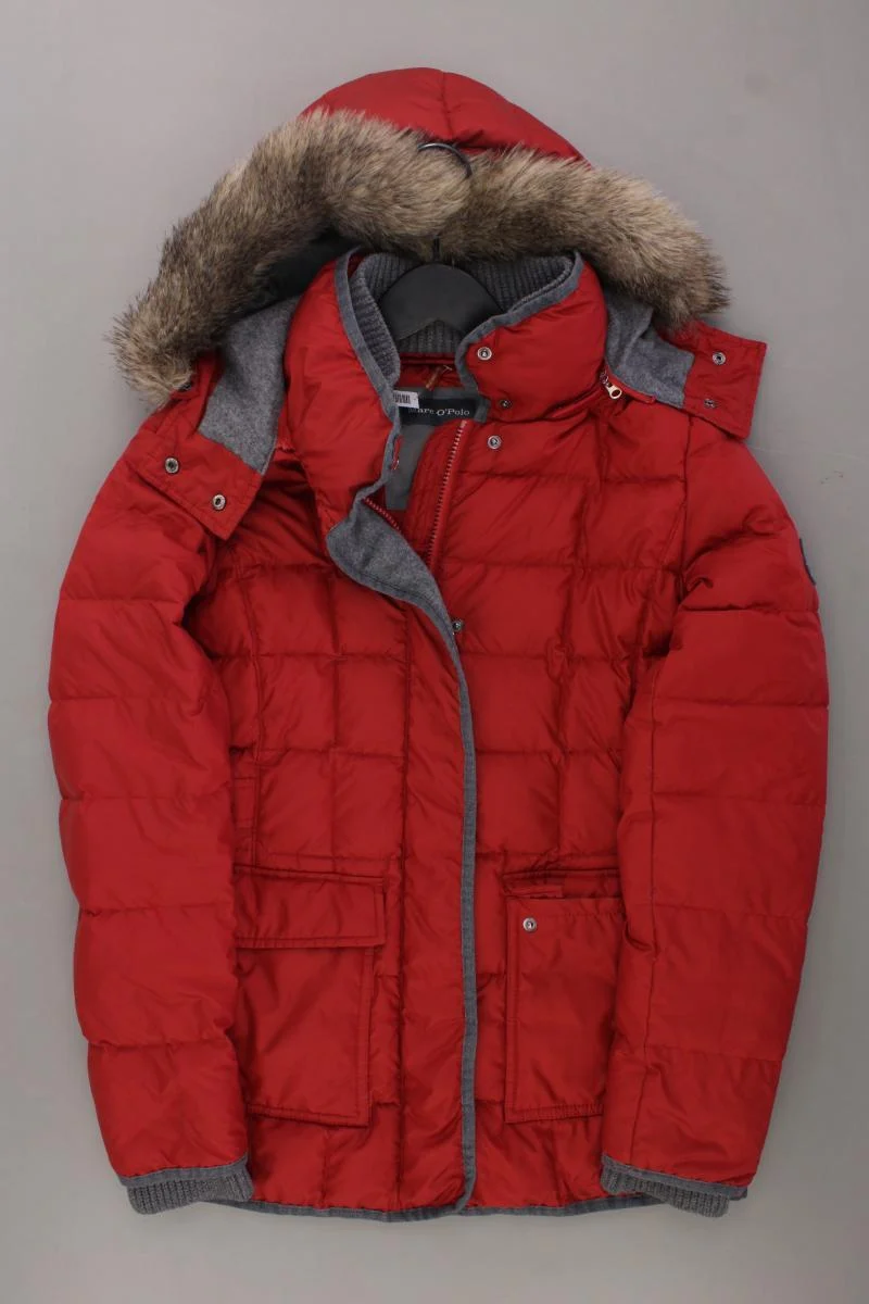 Marc O'Polo Daunenjacke Gr. 36 rot aus Polyester
