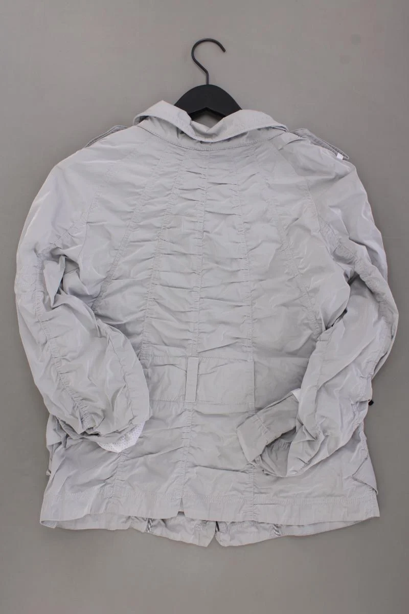 Marc Cain Sports Übergangsjacke Gr. 42 neuwertig grau aus Polyamid
