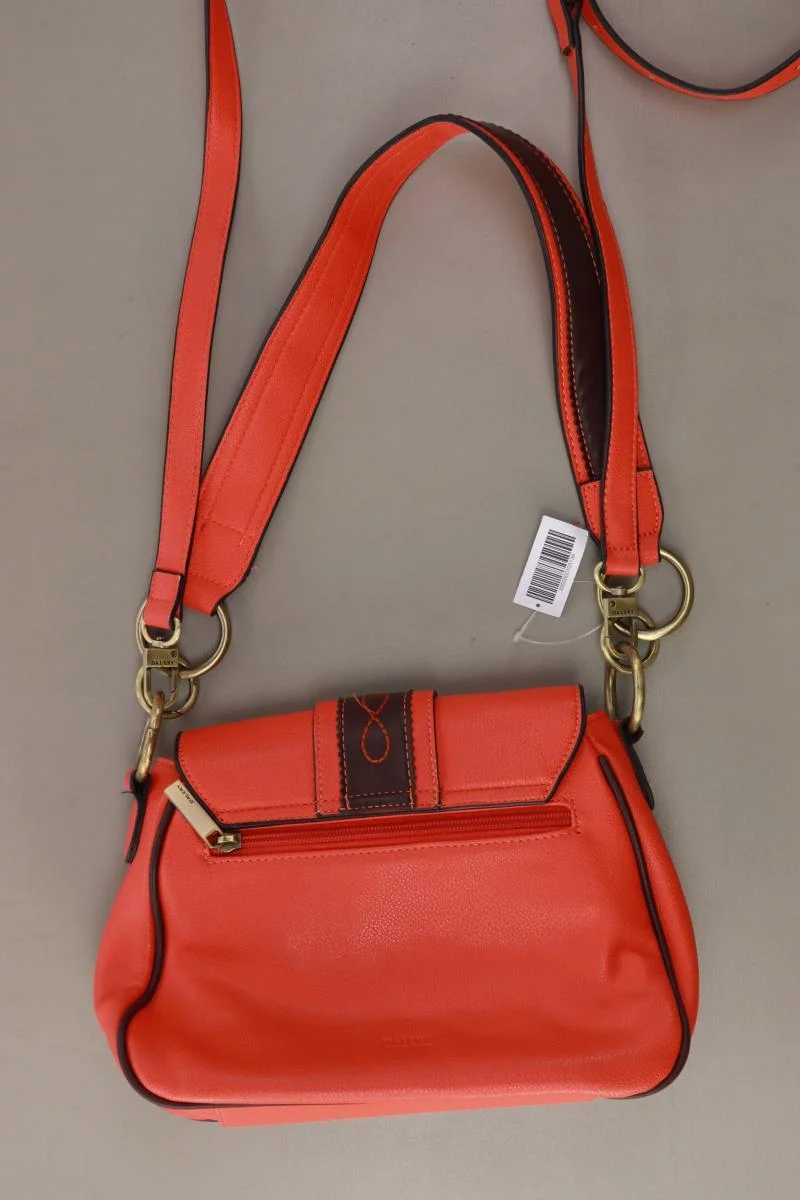 Dalery Schultertasche orange aus Leder