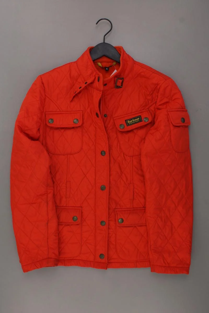 Barbour Steppjacke Gr. XL orange aus Baumwolle