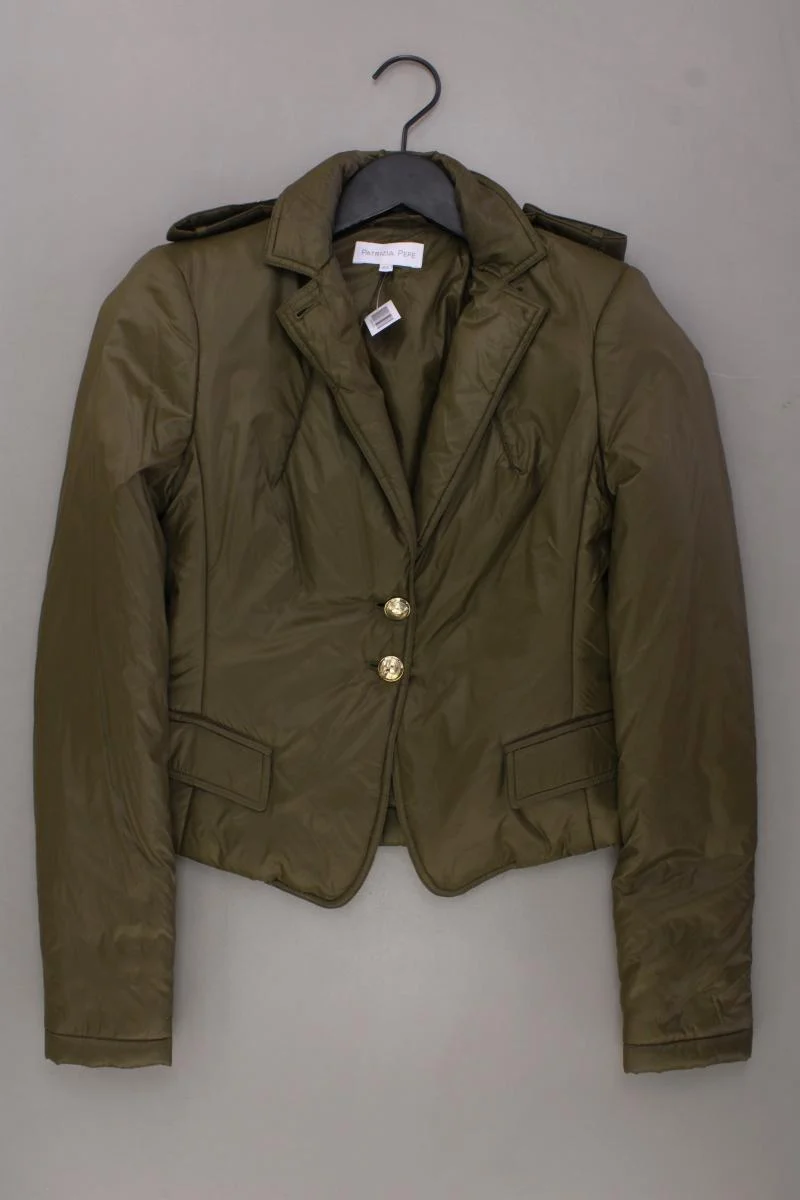 Patrizia Pepe Classic Jacke Gr. IT 42 (S) neuwertig olivgrün aus Polyamid
