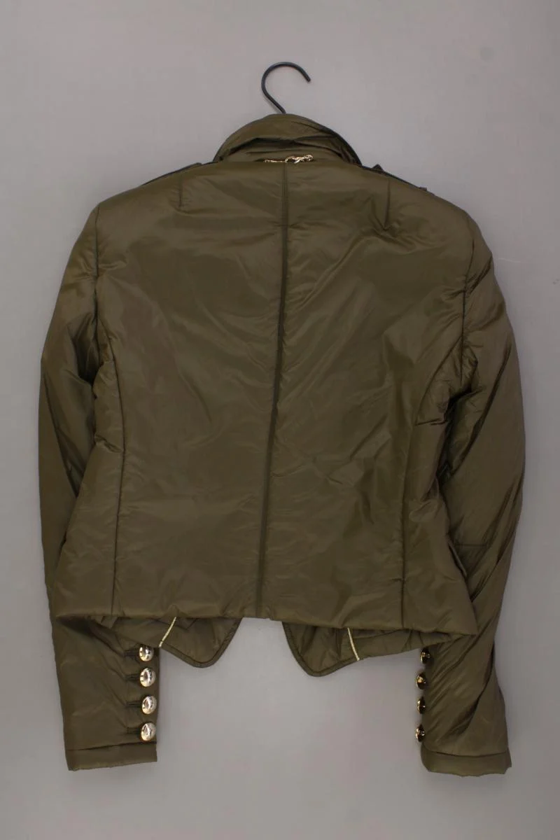 Patrizia Pepe Classic Jacke Gr. IT 42 (S) neuwertig olivgrün aus Polyamid