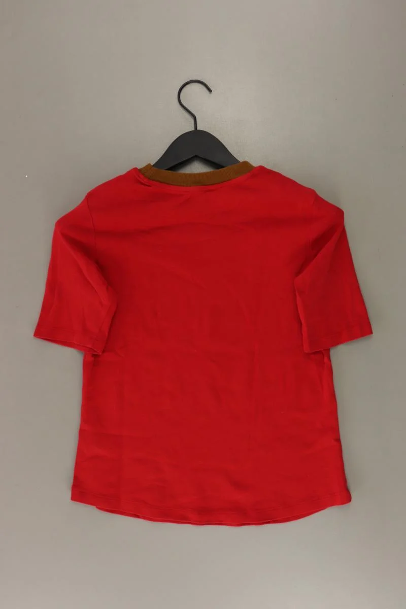 Esprit T-Shirt Gr. S Kurzarm rot aus Baumwolle