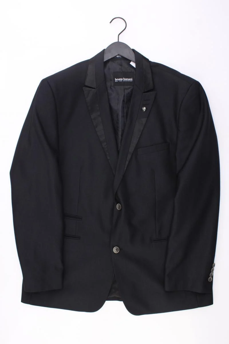 Bruno Banani Longsakko für Herren Gr. 54 schwarz aus Polyester