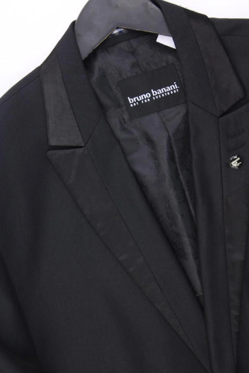 Bruno Banani Longsakko für Herren Gr. 54 schwarz aus Polyester