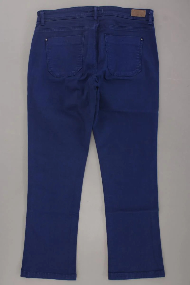 Esprit Hose Gr. 38/L28 blau aus Baumwolle