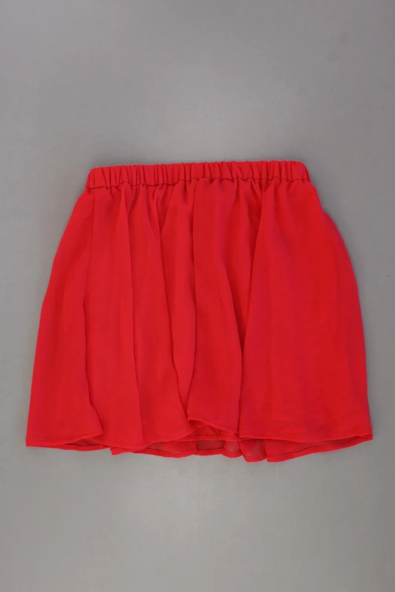 NA-KD x Pamela Circle Mini Skirt Gr. 36 neu mit Etikett rot aus Polyester