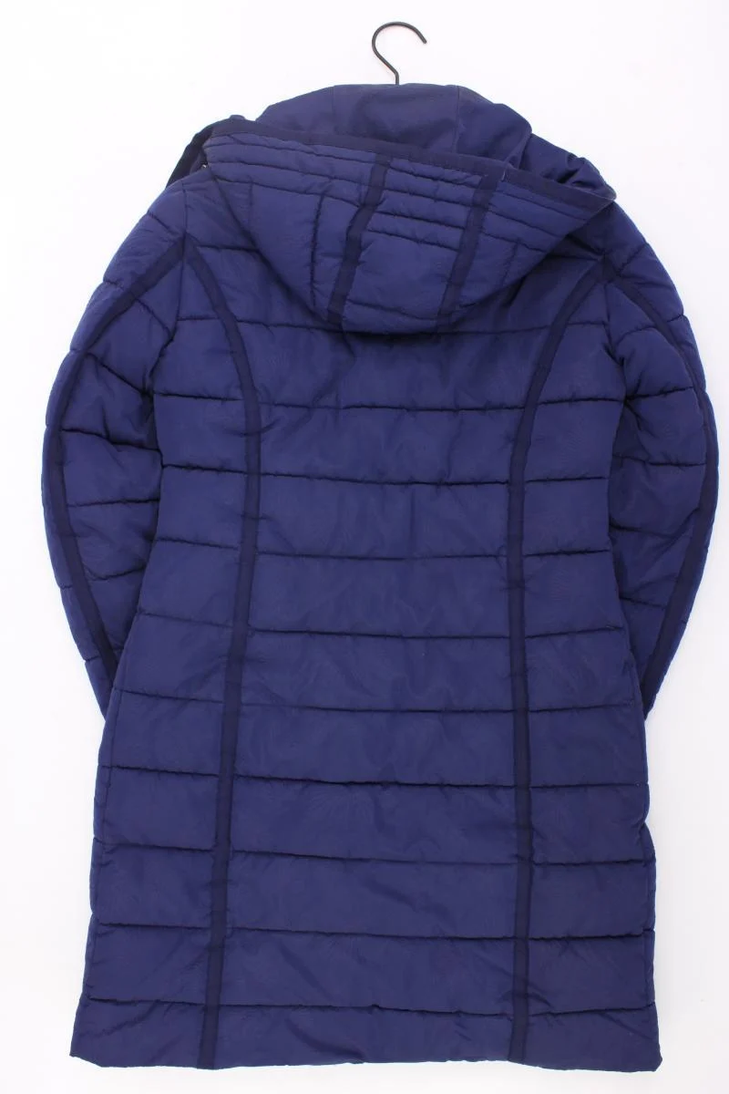 Desigual Kapuzenmantel Gr. 38 blau aus Polyester