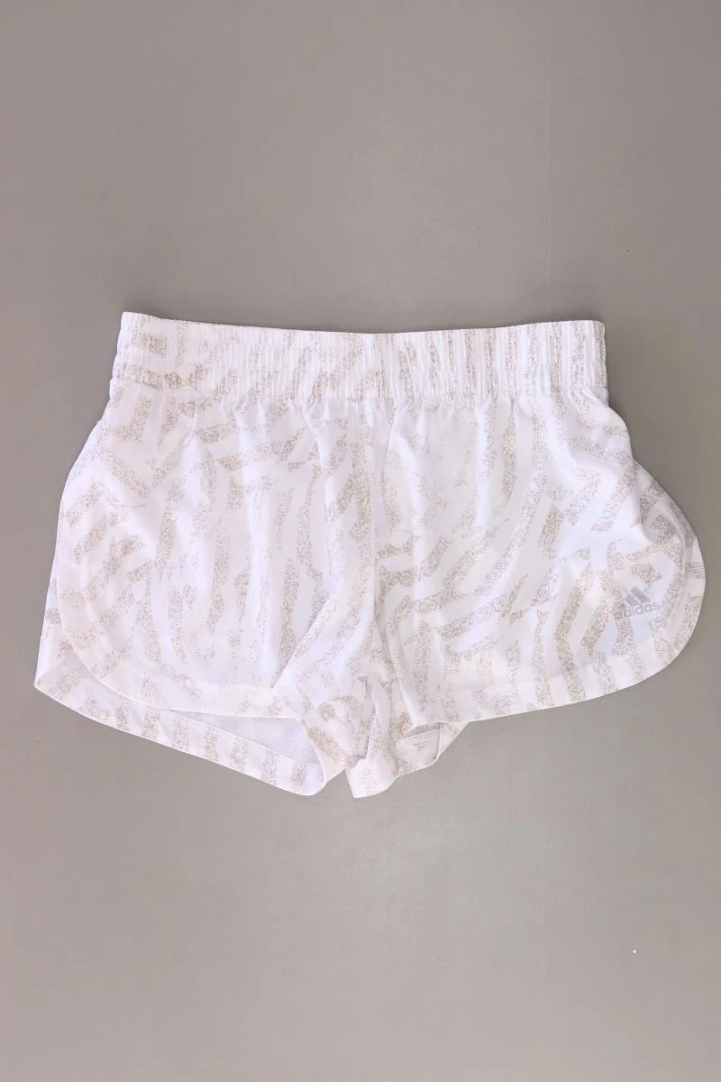 Adidas Sportshorts Gr. S weiß aus Polyester