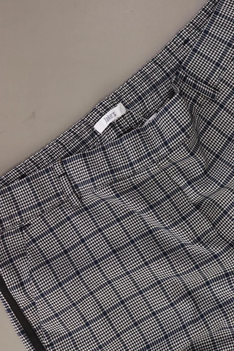 Jake*s Stoffhose Gr. 40 hahnentritt schwarz aus Polyester