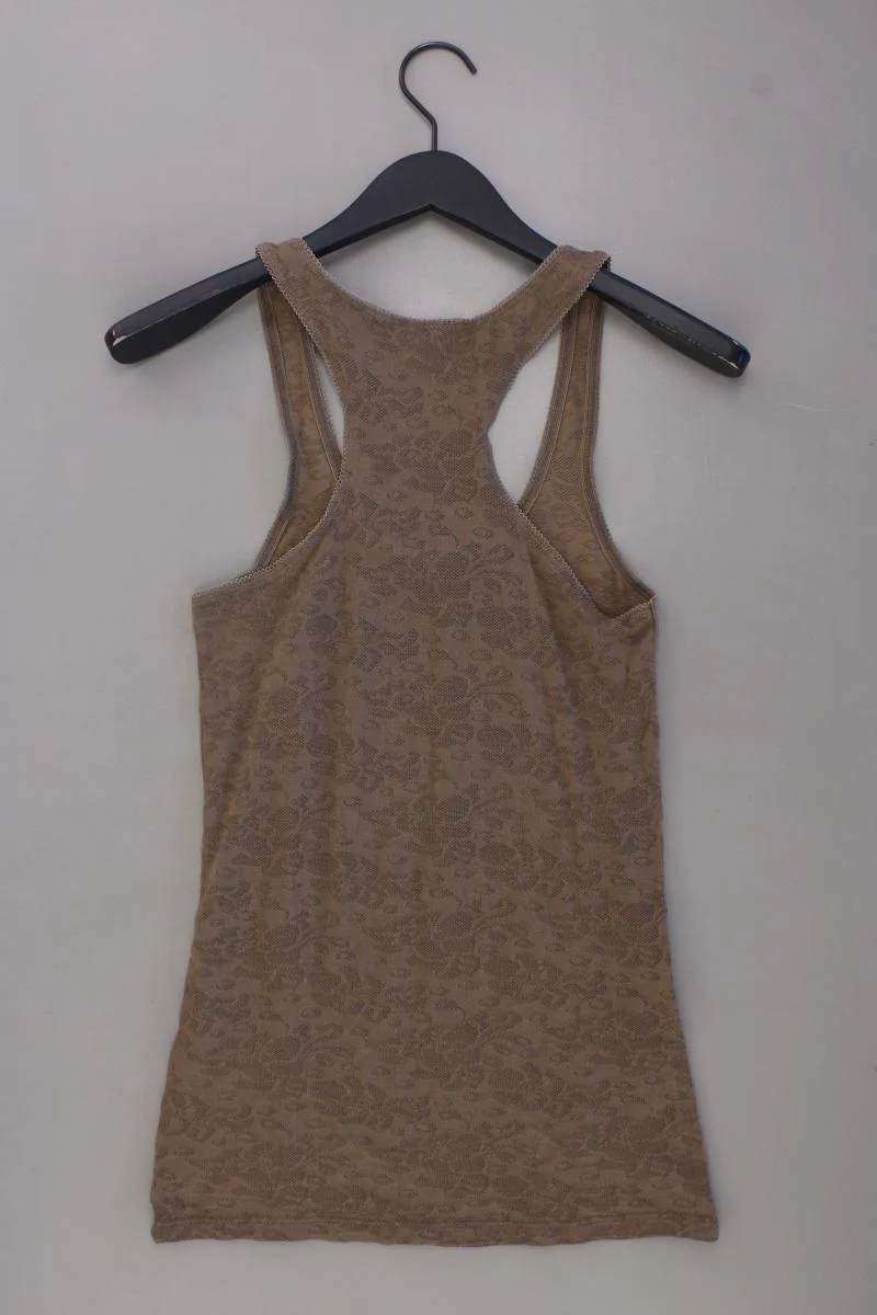 Maison Scotch Trägertop Gr. S braun aus Baumwolle