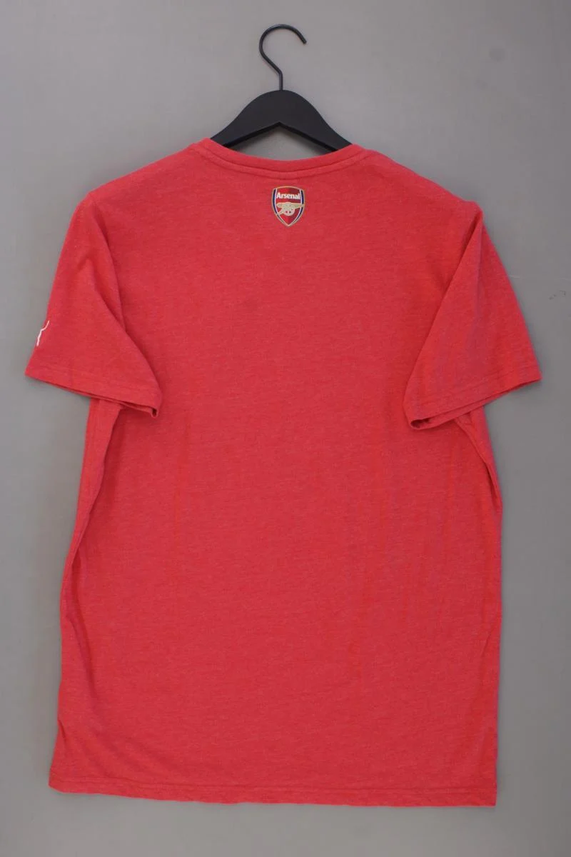 Puma Arsenal T-Shirt für Herren Gr. 52/54 Kurzarm rot aus Baumwolle