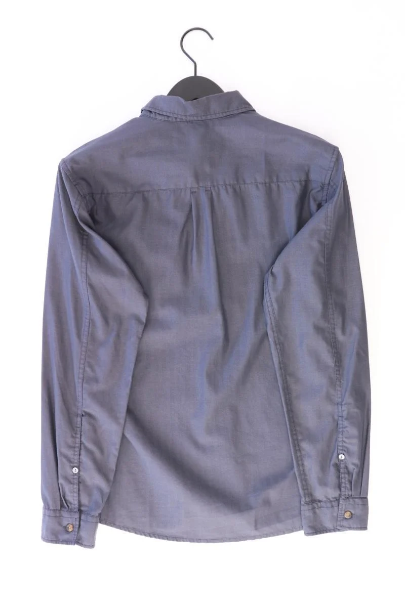edc by Esprit Langarmhemd für Herren Gr. S blau aus Baumwolle
