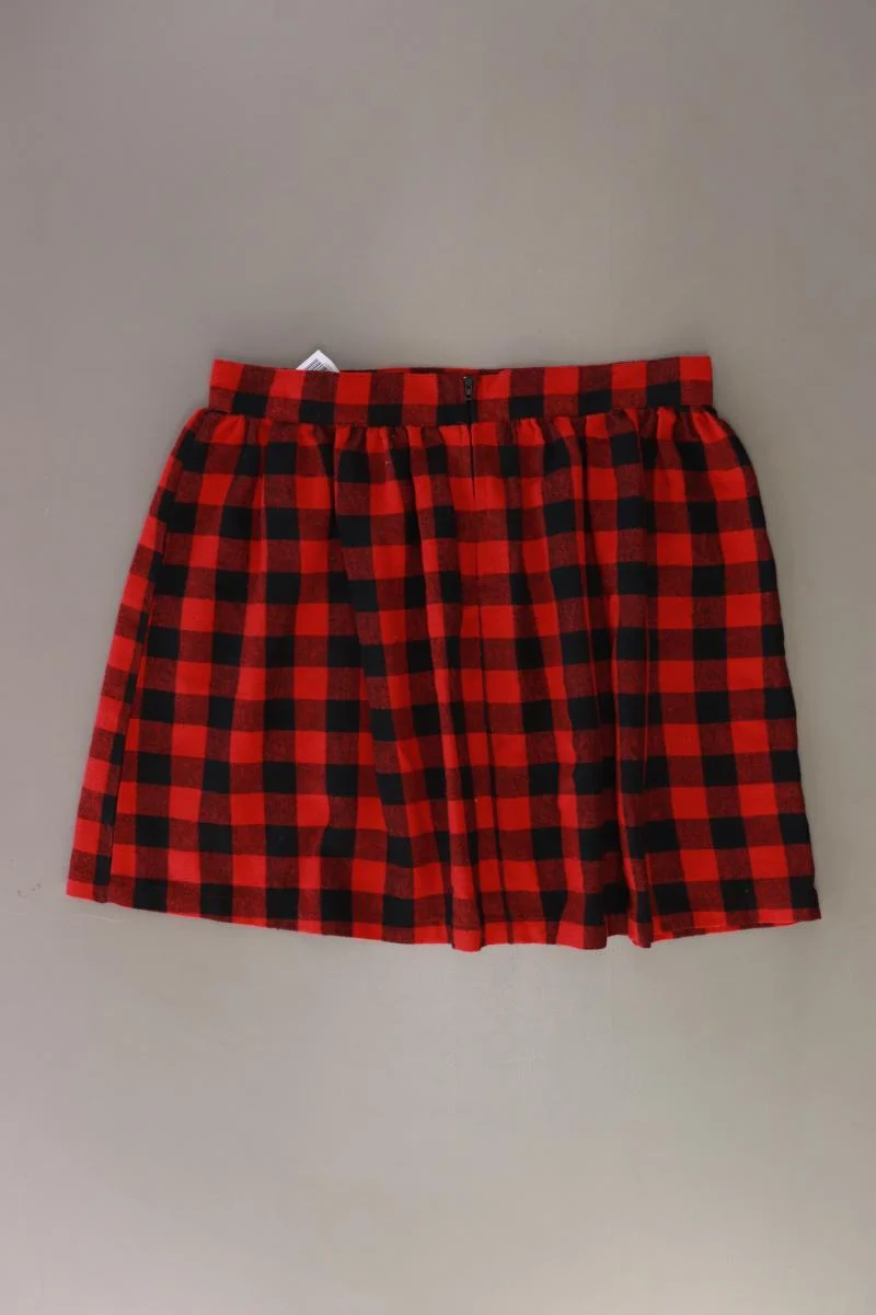 EMP Black Premium Rock Gr. S kariert rot aus Baumwolle
