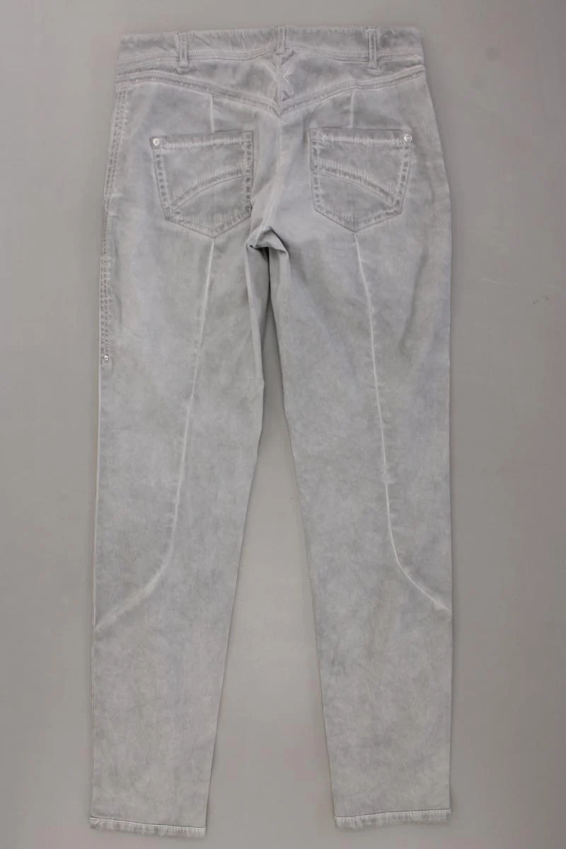 Marc Cain Hose Gr. 36 grau aus Baumwolle
