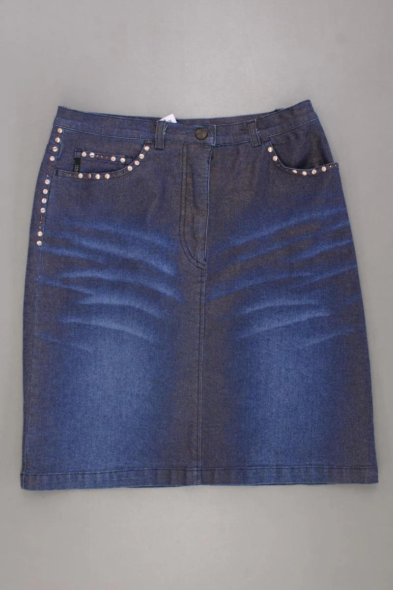 Iceberg Jeansrock Gr. 36 blau aus Baumwolle