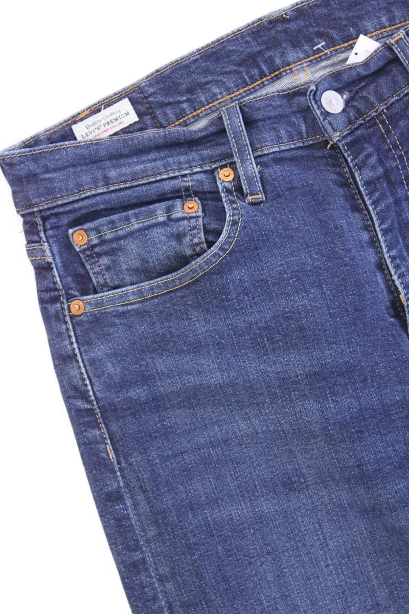Levi's Straight Jeans für Herren Gr. W32/L34 blau aus Baumwolle
