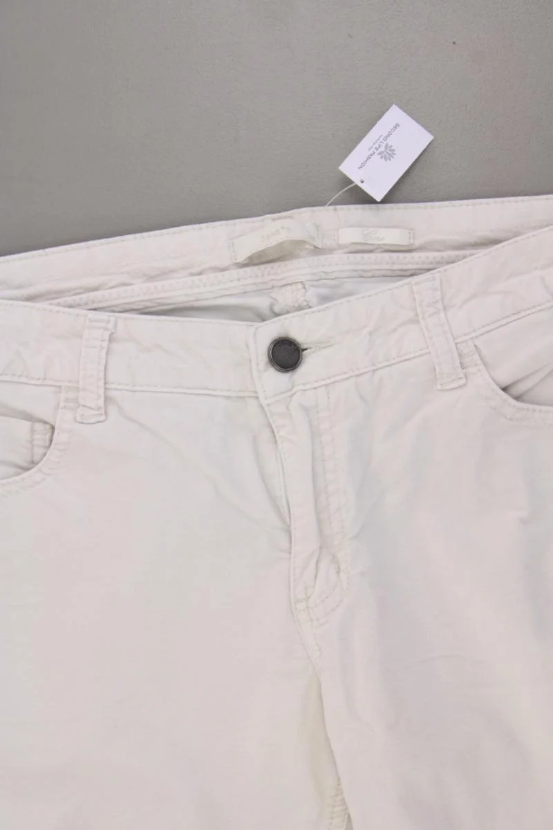 Jake*s Five-Pocket-Hose Gr. 38 creme aus Baumwolle