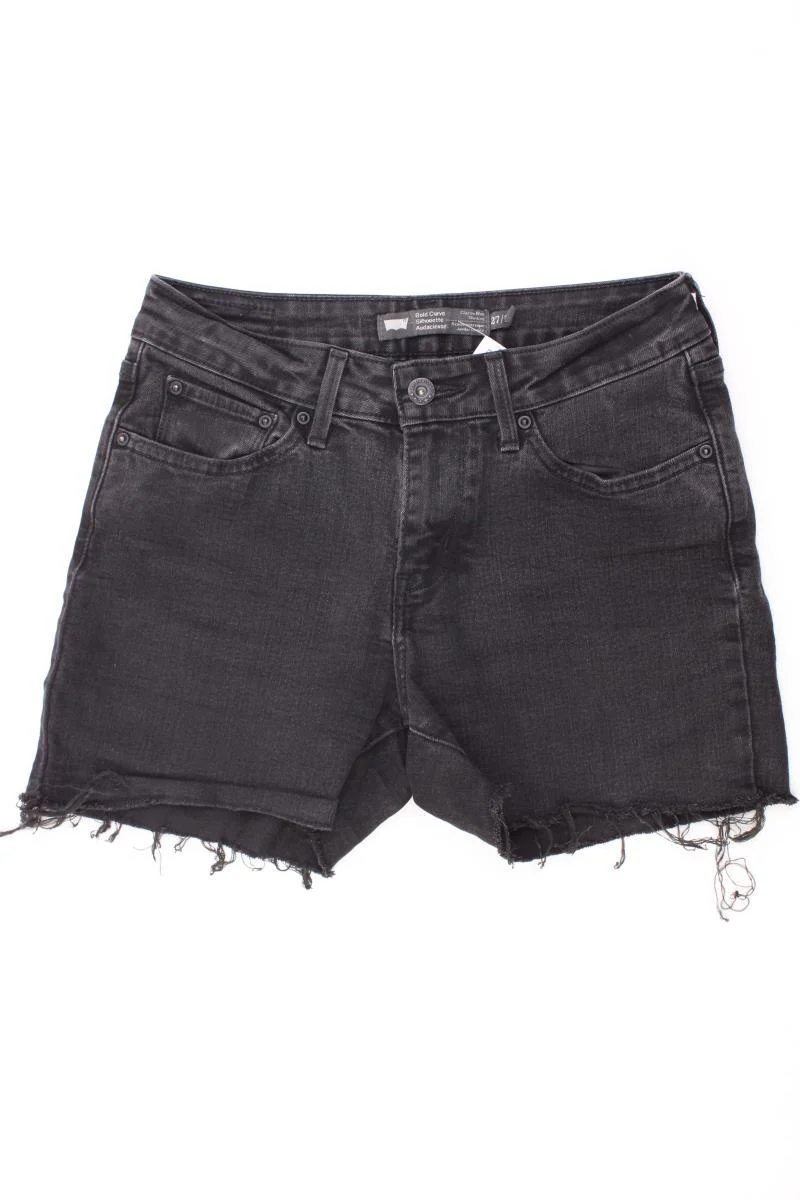 Levi's Jeansshorts Gr. W27 grau aus Baumwolle