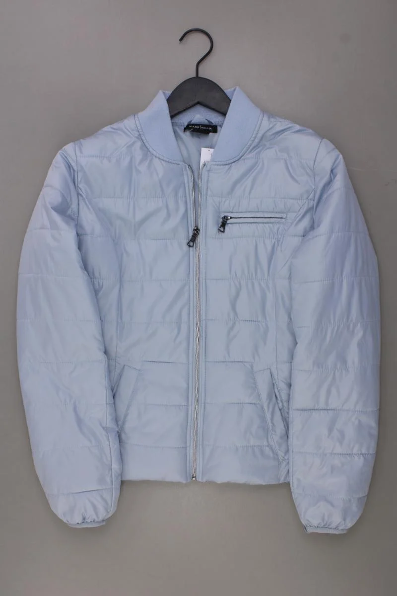 MARK ADAM Übergangsjacke Gr. 36 blau aus Polyester