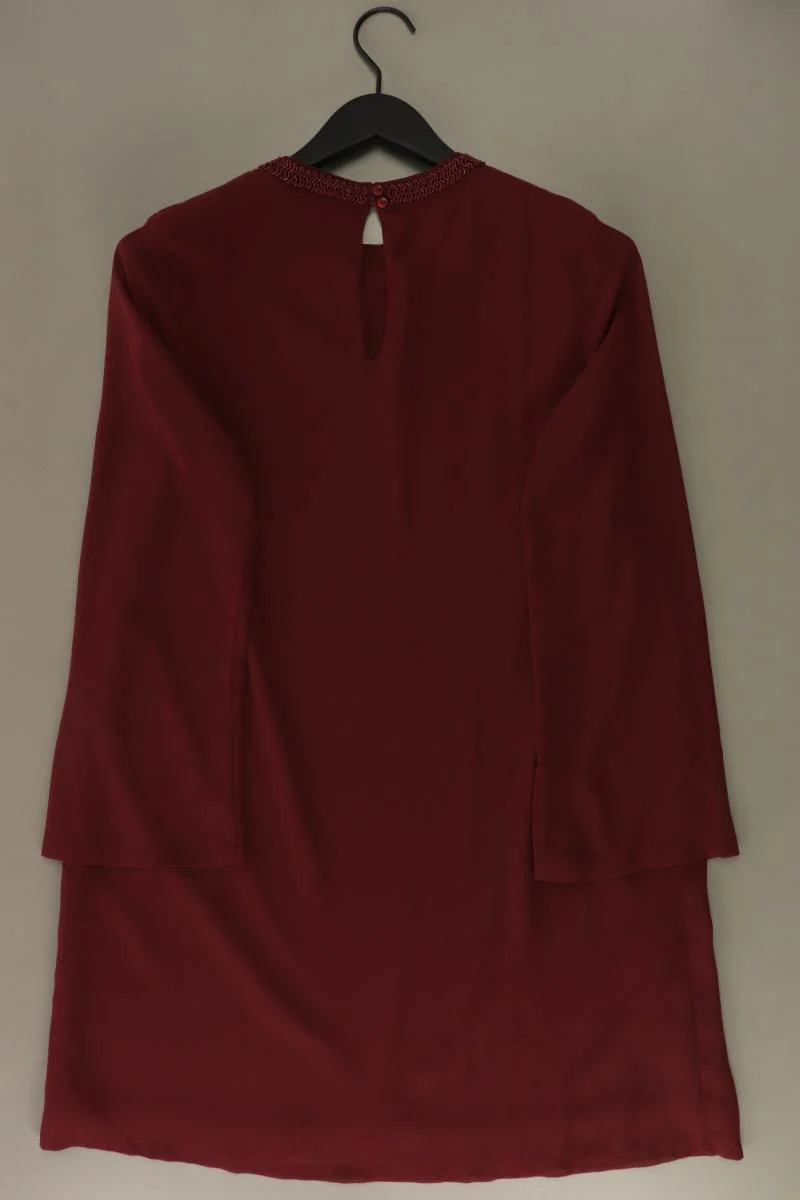 Only Langarmkleid Gr. 36 rot aus Polyester