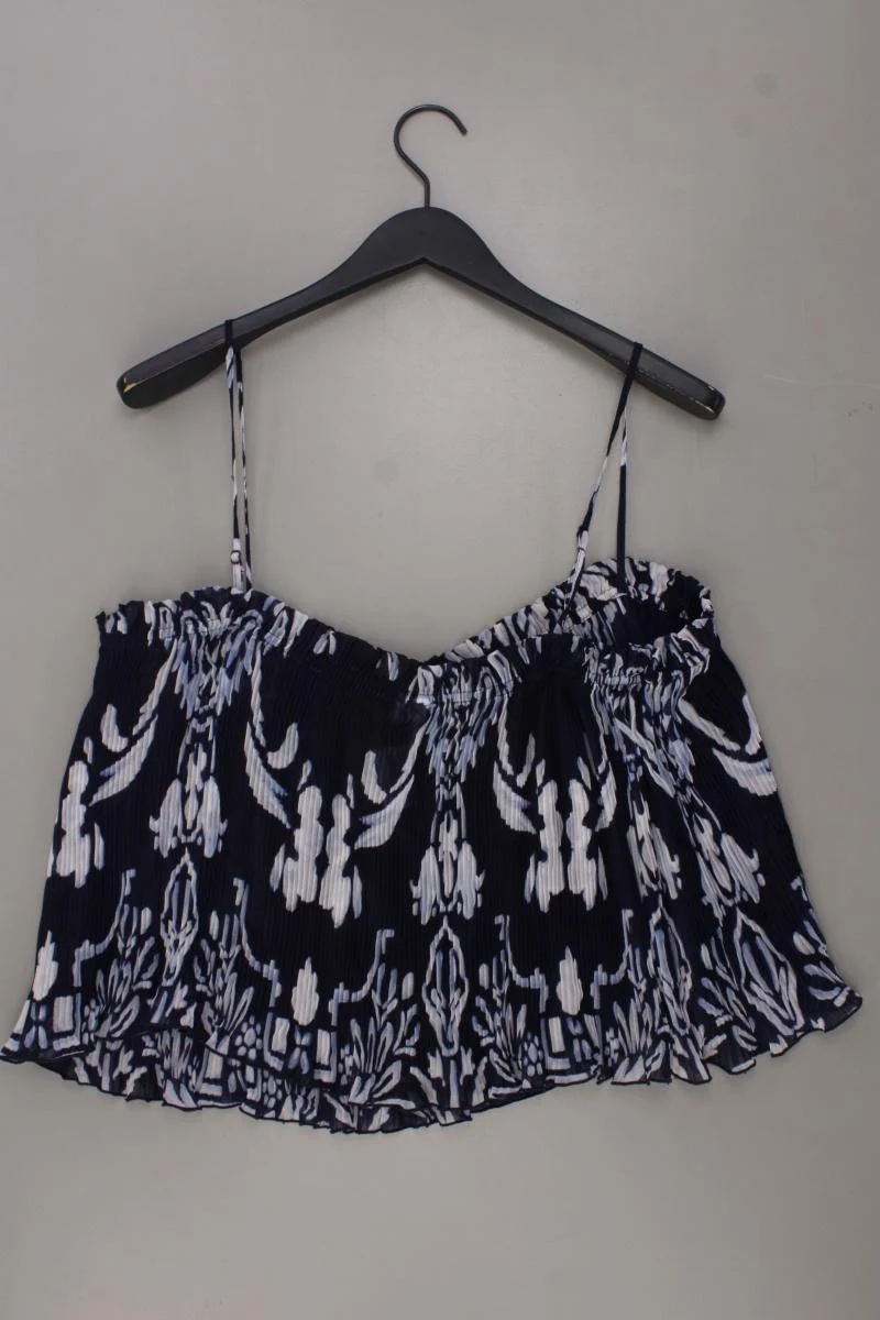 H&M Trägertop Gr. XL blau aus Polyester
