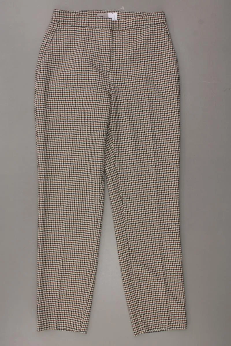 H&M Stoffhose Gr. 34 hahnentritt neuwertig mehrfarbig aus Polyester