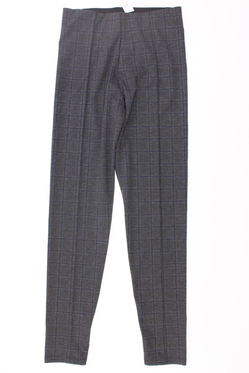 Zara Stretchhose Gr. S kariert grau aus Polyester