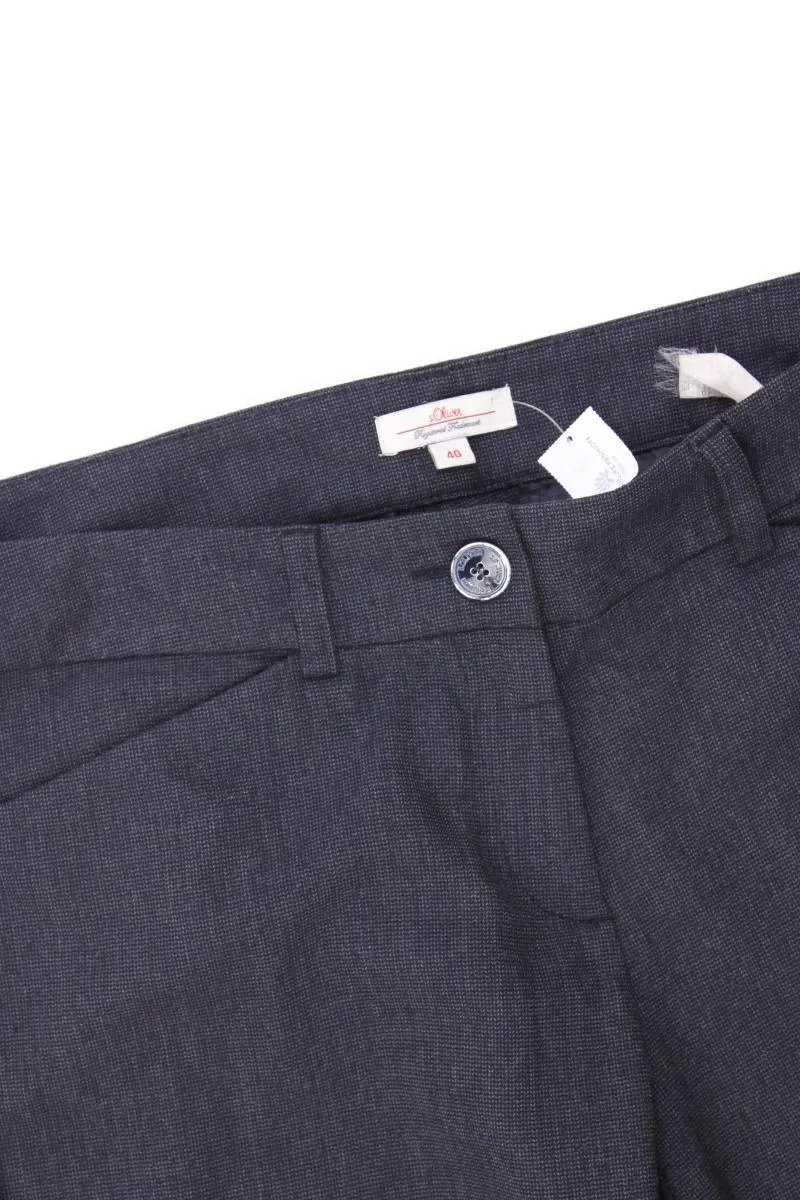 s.Oliver Anzughose Gr. 40 grau aus Polyester