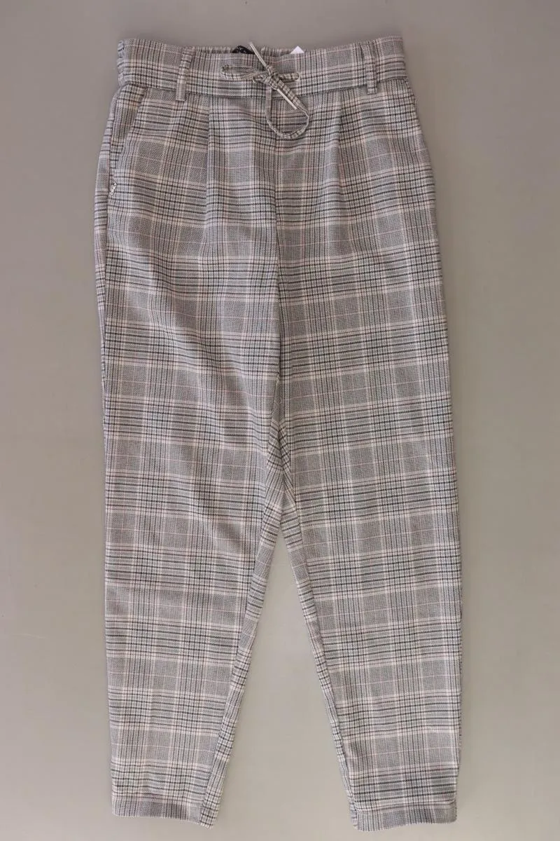 Only Stoffhose Gr. XS/L30 kariert grau aus Polyester