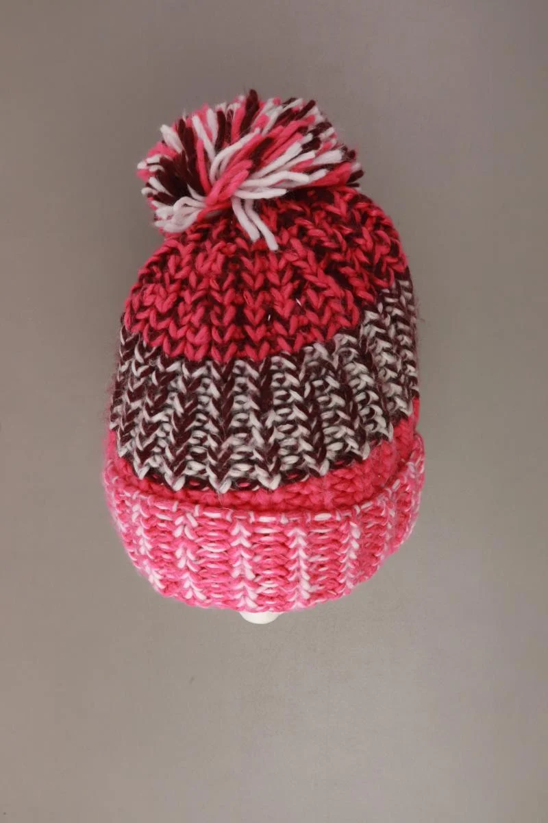 Hollister Mütze pink aus Polyacryl